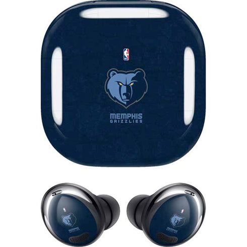 NBA Memphis Grizzlies Distressed Galaxy Buds Pro Skin